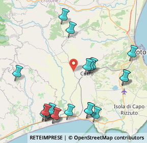 Mappa SS 109, 88842 Cutro KR, Italia (10.9715)