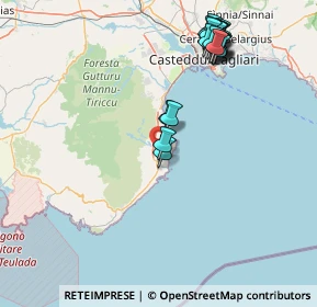 Mappa Viale Sardegna, 09010 Villa San Pietro CA, Italia (19.438)