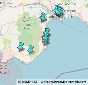 Mappa Viale Sardegna, 09010 Villa San Pietro CA, Italia (15.223)