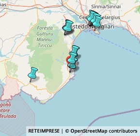 Mappa Viale Sardegna, 09010 Villa San Pietro CA, Italia (16.042)