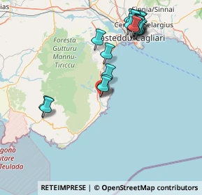 Mappa Viale Sardegna, 09010 Villa San Pietro CA, Italia (18.9775)