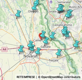 Mappa Strada Dosso, 28062 Cameri NO, Italia (9)