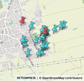 Mappa Strada Dosso, 28062 Cameri NO, Italia (0.276)