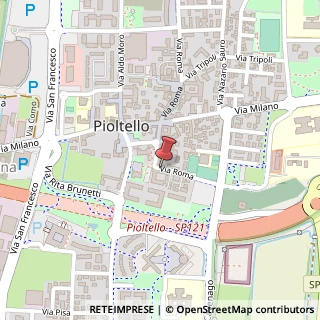 Mappa Via Roma,  31, 20096 Pioltello, Milano (Lombardia)