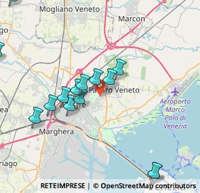 Mappa Via Giuseppe di Vittorio, 30174 Venezia VE, Italia (4.57867)