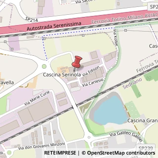 Mappa Via Luigi Galvani, 27, 20018 Sedriano, Milano (Lombardia)