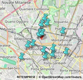 Mappa , 20158 Milano MI, Italia (1.37118)