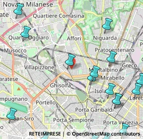 Mappa , 20158 Milano MI, Italia (3.21889)