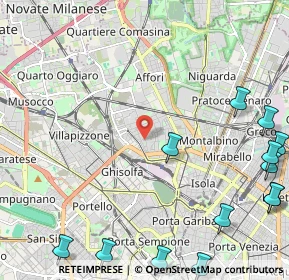Mappa , 20158 Milano MI, Italia (3.33692)