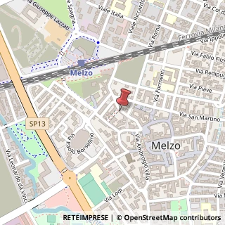Mappa Via Francesco Bianchi, 21, 20066 Melzo, Milano (Lombardia)