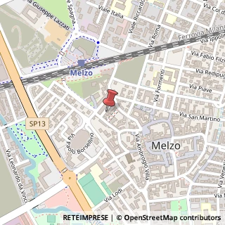 Mappa Via Monte Rosa, 36, 20066 Melzo, Milano (Lombardia)