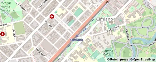 Mappa Milan