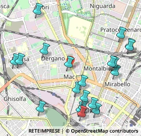 Mappa Via Carlo Imbonati, 20158 Milano MI, Italia (1.2515)