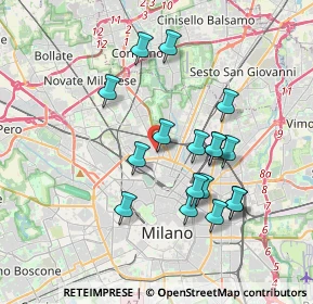 Mappa Via Carlo Imbonati, 20158 Milano MI, Italia (3.39176)