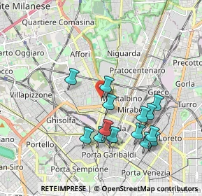 Mappa Via Carlo Imbonati, 20158 Milano MI, Italia (1.86214)