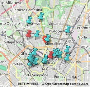 Mappa Via Carlo Imbonati, 20158 Milano MI, Italia (1.817)