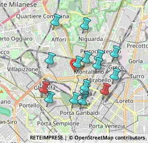 Mappa Via Carlo Imbonati, 20158 Milano MI, Italia (1.65313)