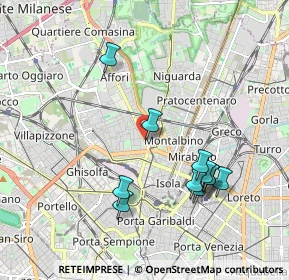 Mappa Via Carlo Imbonati, 20158 Milano MI, Italia (1.91818)