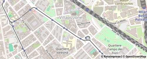 Mappa Milano