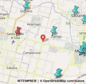 Mappa Via Bollati, 30035 Mirano VE, Italia (3.44429)