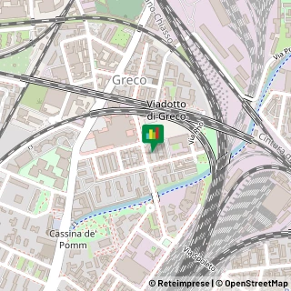 Mappa Viale delle Rimembranze di Greco, 40, 20125 Milano, Milano (Lombardia)