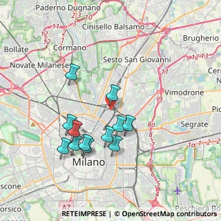 Mappa Viale delle Rimembranze di Greco, 20125 Milano MI, Italia (3.47417)