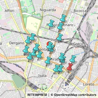 Mappa Via Laurana, 20159 Milano MI, Italia (0.865)