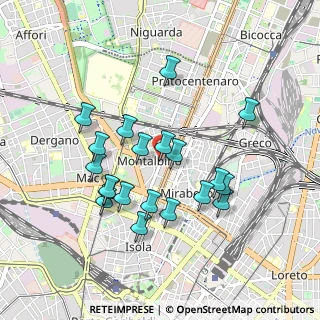 Mappa Via Laurana, 20159 Milano MI, Italia (0.8505)