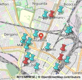 Mappa Via Laurana, 20159 Milano MI, Italia (1.1495)