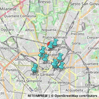 Mappa Via Laurana, 20159 Milano MI, Italia (1.48182)