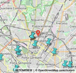 Mappa Via Laurana, 20159 Milano MI, Italia (3.03467)