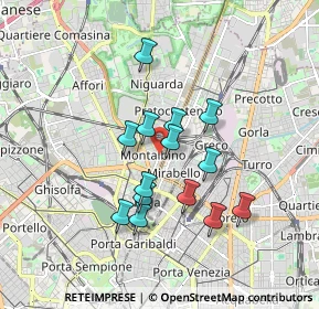 Mappa Via Laurana, 20159 Milano MI, Italia (1.43786)