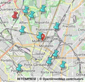 Mappa Via Laurana, 20159 Milano MI, Italia (2.34636)