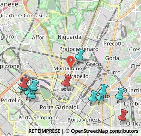 Mappa Via Laurana, 20159 Milano MI, Italia (2.59083)