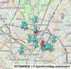 Mappa Via Laurana, 20159 Milano MI, Italia (1.62)