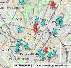 Mappa Via Laurana, 20159 Milano MI, Italia (2.447)