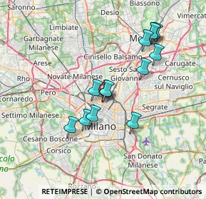 Mappa Via Laurana, 20159 Milano MI, Italia (6.49692)