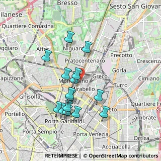 Mappa Via Scipio Slataper, 20125 Milano MI, Italia (1.68467)