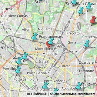 Mappa Via Scipio Slataper, 20125 Milano MI, Italia (3.55313)