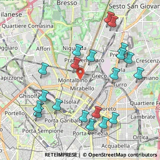 Mappa Via Scipio Slataper, 20125 Milano MI, Italia (2.3925)