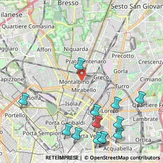 Mappa Via Scipio Slataper, 20125 Milano MI, Italia (2.97692)