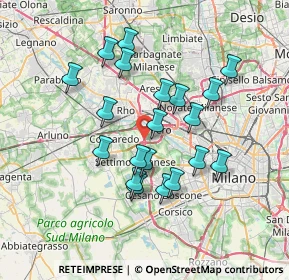Mappa E35, 20153 Milano MI, Italia (6.3425)