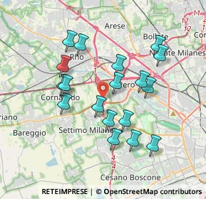 Mappa E35, 20153 Milano MI, Italia (3.37667)