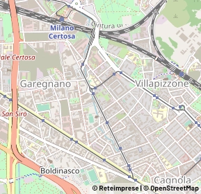 Mappa 20156 Milano MI, Italia (0.4545)
