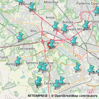 Mappa Via Archimede, 20016 Pero MI, Italia (6.237)