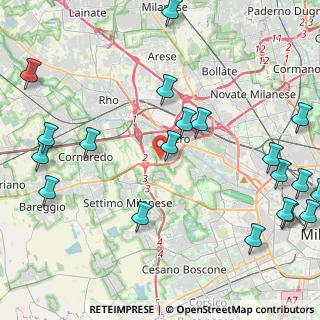 Mappa Via Archimede, 20016 Pero MI, Italia (5.8325)