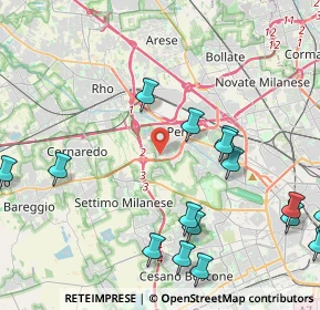 Mappa Via Archimede, 20016 Pero MI, Italia (6.103)