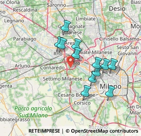 Mappa Via Archimede, 20016 Pero MI, Italia (6.035)
