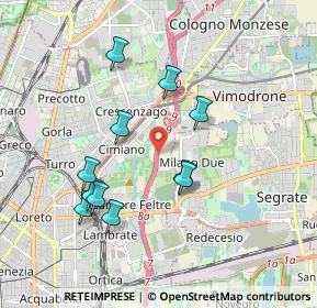 Mappa A51, 20134 Milano MI, Italia (1.77364)