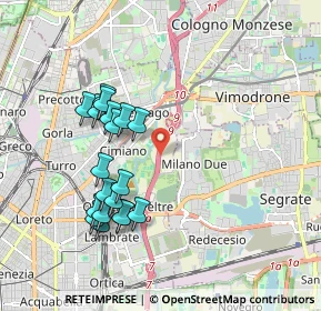 Mappa A51, 20134 Milano MI, Italia (1.86053)